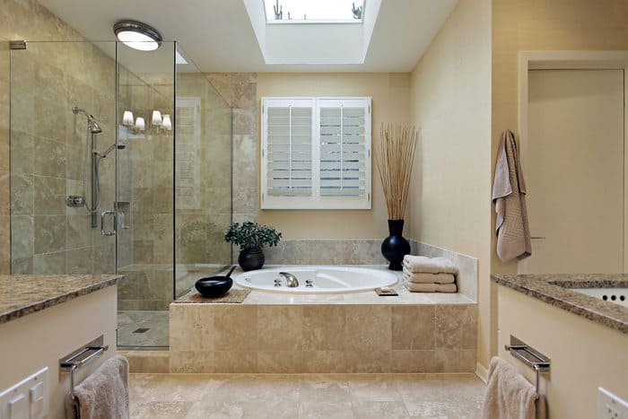 ванная комната с душевой кабиной дизайн