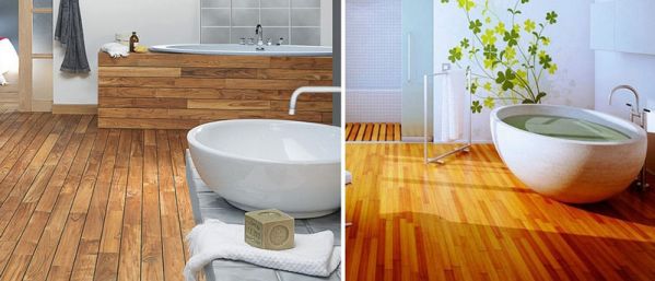 Виды древесины в ванную