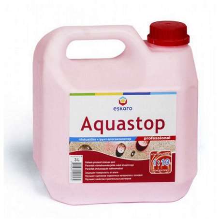 Грунтовка Eskaro Aquastop Professional, 3л купить в Ростове-на-Дону